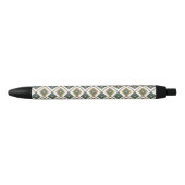 Stylo Noir Diamante en vert (Devant)