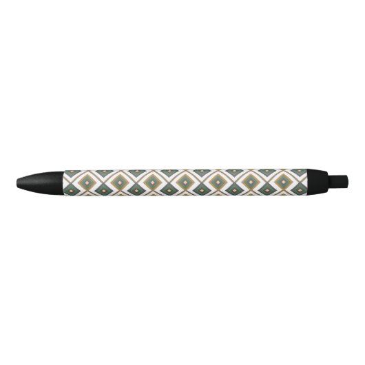 Stylo Noir Diamante en vert (Devant)
