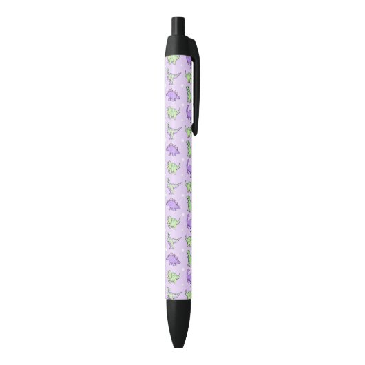 Stylo Noir Dinosaures (Bas (Vertical))