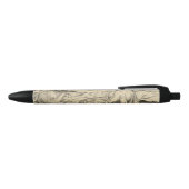 Stylo Noir Dinosaures classiques (Haut)