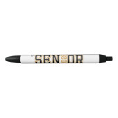 Stylo Noir Diplômé Sénior 2026 (Devant)