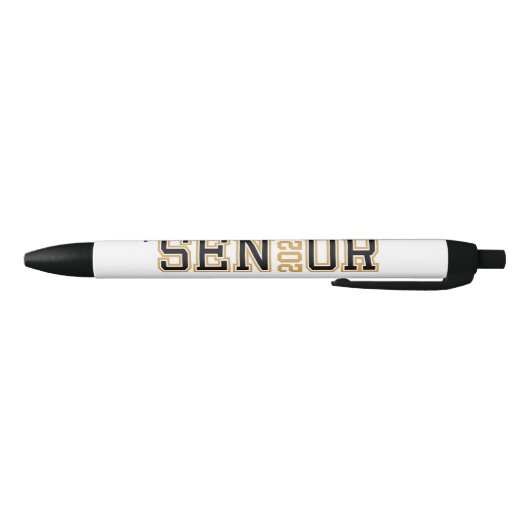 Stylo Noir Diplômé Sénior 2026 (Bas)