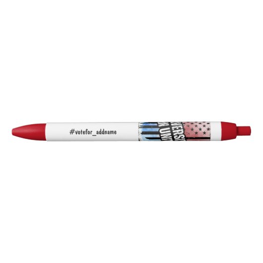 Stylo Noir Diversité à Unity USA Élections 2024 Vote (Devant)