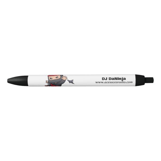 Stylo Noir DJ DaNinja Pen (Devant)