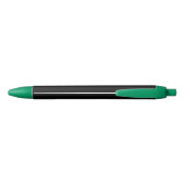 Stylo Noir do-it-yourself Ajouter Un Texte Ou Un Logo D'Image (Dos)