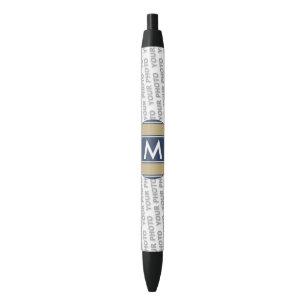 Stylo Noir do-it-yourself - Ajoutez votre propre signe, photo