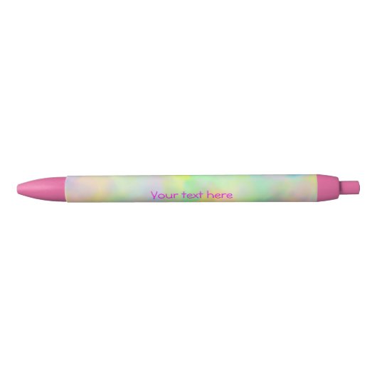 Stylo Noir Doux en pastel (Devant)