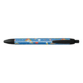 Stylo Noir Dr Seuss | Chat dans le Motif spatial Casquette (Dos)