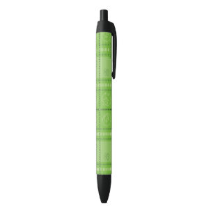 Stylo Noir Dr. Seuss Motif carreaux de la Saint-Patrick
