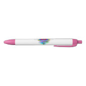 Stylo Noir Dragonfly en arc-en-ciel (Bas)