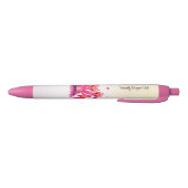 Stylo Noir Dragons roses (Bas)