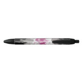 Stylo Noir Drapeau Abstrait de la Fierté Librafeminine (Dos)
