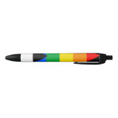 Stylo Noir Drapeau allié LGBTQ+ (Bas)