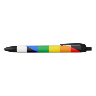 Stylo Noir Drapeau allié LGBTQ+