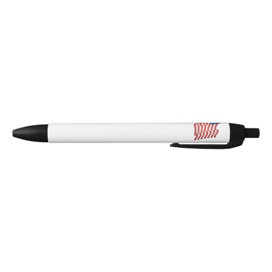 Stylo Noir Drapeau américain (Bas)