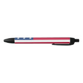 Stylo Noir Drapeau américain (Bas)