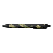Stylo Noir Drapeau américain du Camouflage numérique militair (Bas)