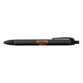 Stylo Noir Drapeau américain pompier Red Line US Firefighter (Haut)