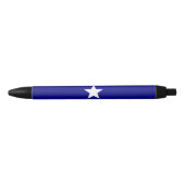Stylo Noir Drapeau bleu Bonnie (Devant)
