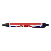 Stylo Noir Drapeau britannique d'Union Jack de style grunge (Bas)