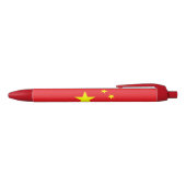 Stylo Noir Drapeau chinois (Haut)