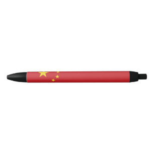 Stylo Noir Drapeau chinois