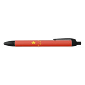 Stylo Noir Drapeau chinois (Chine) (Haut)