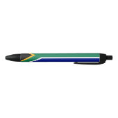 Stylo Noir Drapeau d'Afrique du Sud (Bas)