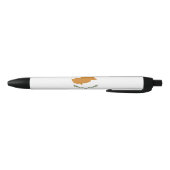 Stylo Noir Drapeau de Chypre (Bas)