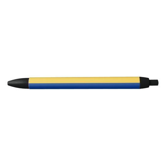 Stylo Noir Drapeau de Colombie (Devant)