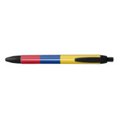 Stylo Noir Drapeau de Colombie (Dos)
