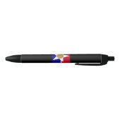 Stylo Noir Drapeau de Dallas (Texas) (Bas)