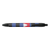 Stylo Noir Drapeau de fierté cuir queer (Dos)