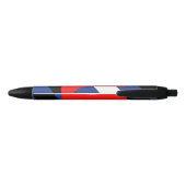 Stylo Noir Drapeau de fierté de bottes (Dos)