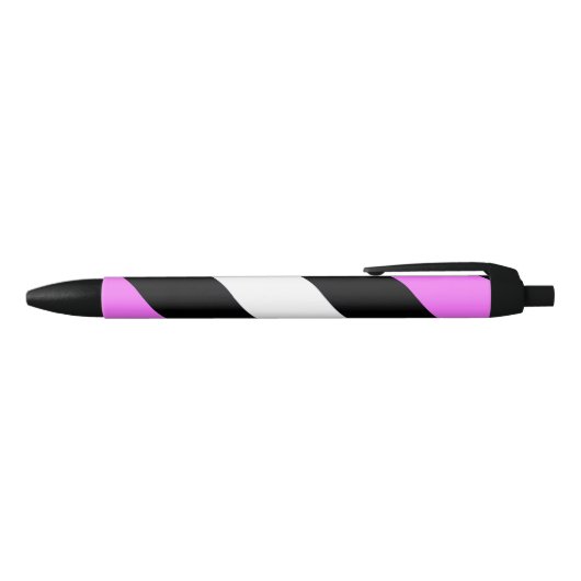 Stylo Noir Drapeau de fierté de fille de cuir (Haut)