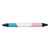 Stylo Noir Drapeau de fierté de jeu d'âge (Devant)