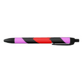 Stylo Noir Drapeau de fierté de la fille de cuir (Bas)