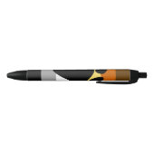 Stylo Noir Drapeau de fierté de l'ours avec patte (Bas)