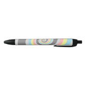 Stylo Noir Drapeau de fierté Demiflux Abstrait (Bas)