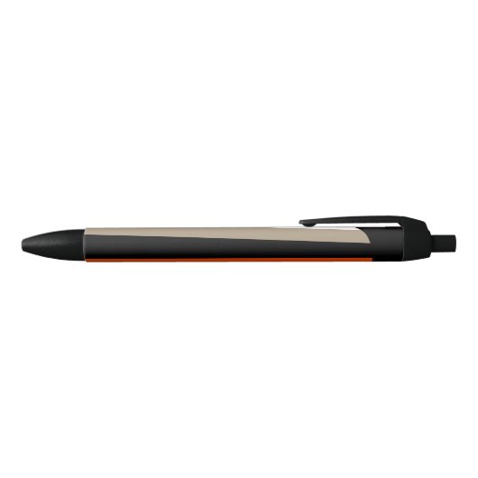 Stylo Noir Drapeau de fierté des cheveux longs (Haut)