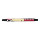 Stylo Noir Drapeau de fierté Drag (Devant)