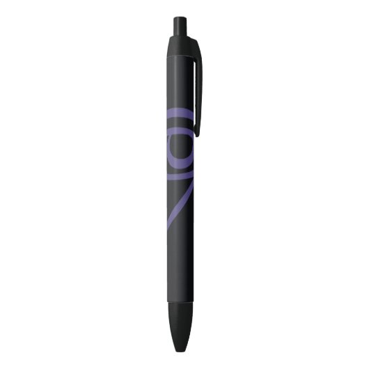 STYLO NOIR DRAPEAU DE FIERTE GOTH (Bas (Vertical))