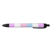 Stylo Noir Drapeau de fierté intersexe (Bas)