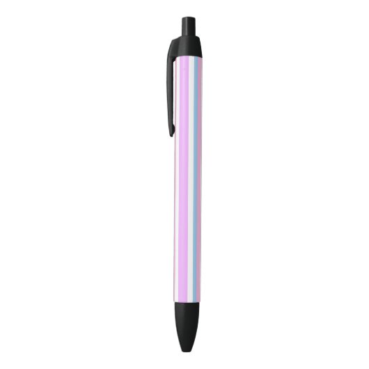 Stylo Noir Drapeau de fierté intersexe (Haut (Vertical))