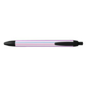 Stylo Noir Drapeau de fierté intersexe (Dos)