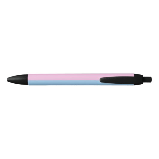 Stylo Noir Drapeau de fierté intersexe (Dos)
