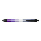 Stylo Noir Drapeau de fierté lesbienne Butch (Dos)