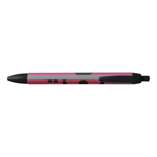 STYLO NOIR DRAPEAU DE FIERTE MUSCLE (Dos)