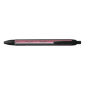STYLO NOIR DRAPEAU DE FIERTE MUSCLE (Dos)