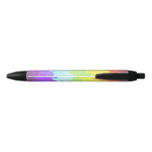 Stylo Noir Drapeau de fierté Neurogenre Abstrait     (Dos)